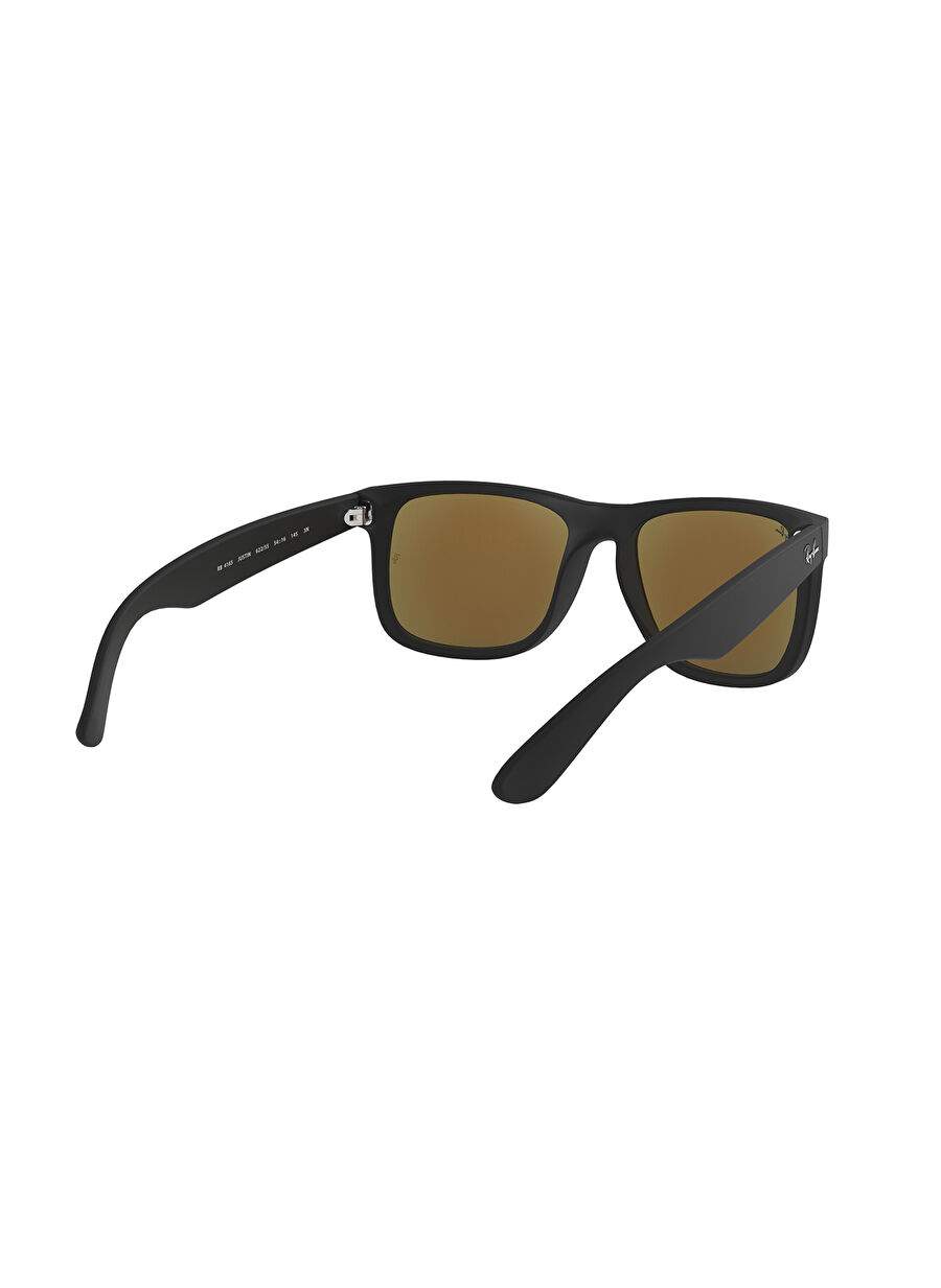 Ray-Ban RB4165 Dikdörtgen Siyah Erkek Güneş Gözlüğü — صورة المنتج 8 من 12