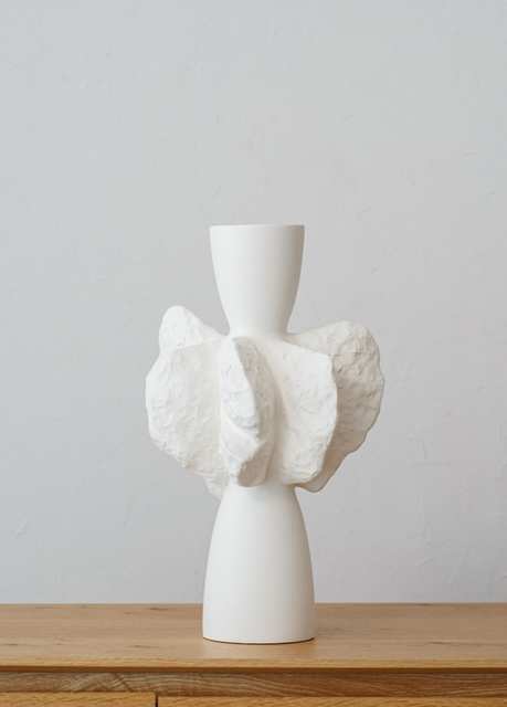 Tree White Ceramic Vase