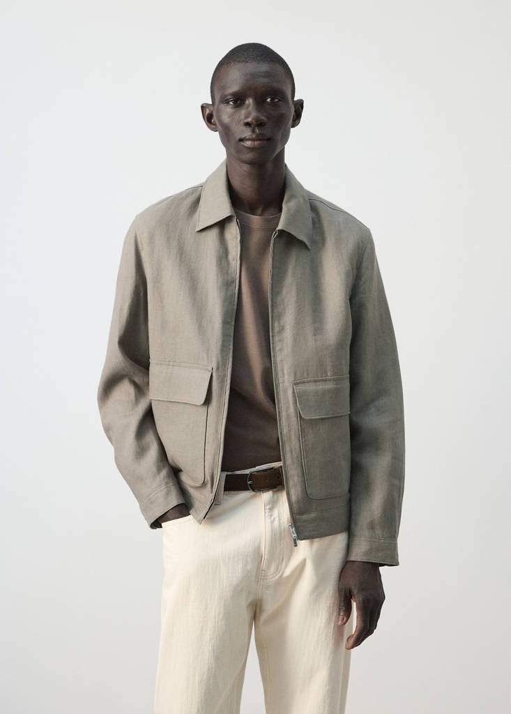 100% linen jacket with pockets — Product image 25 of 30