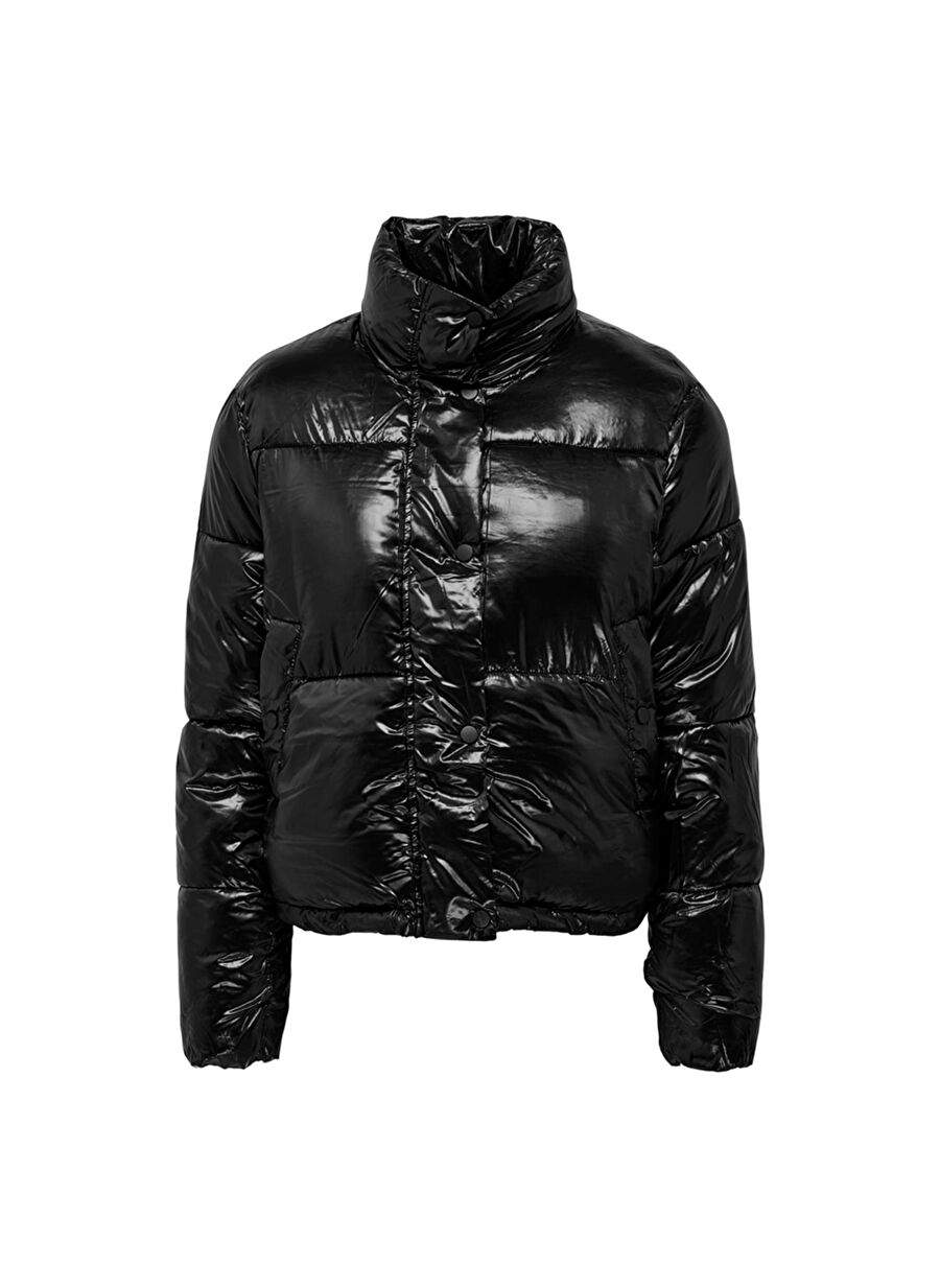 معطف النساء السود فقط ONLSKY SHORT PUFFER CC — صورة المنتج 3 من 7