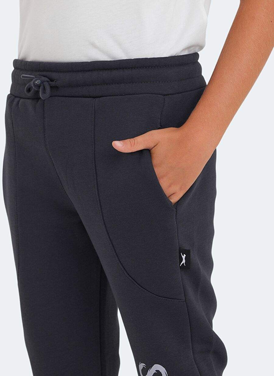 Slazenger Laney Unisex Cocuk Esofman Alt Koyu Gri — صورة المنتج 4 من 7