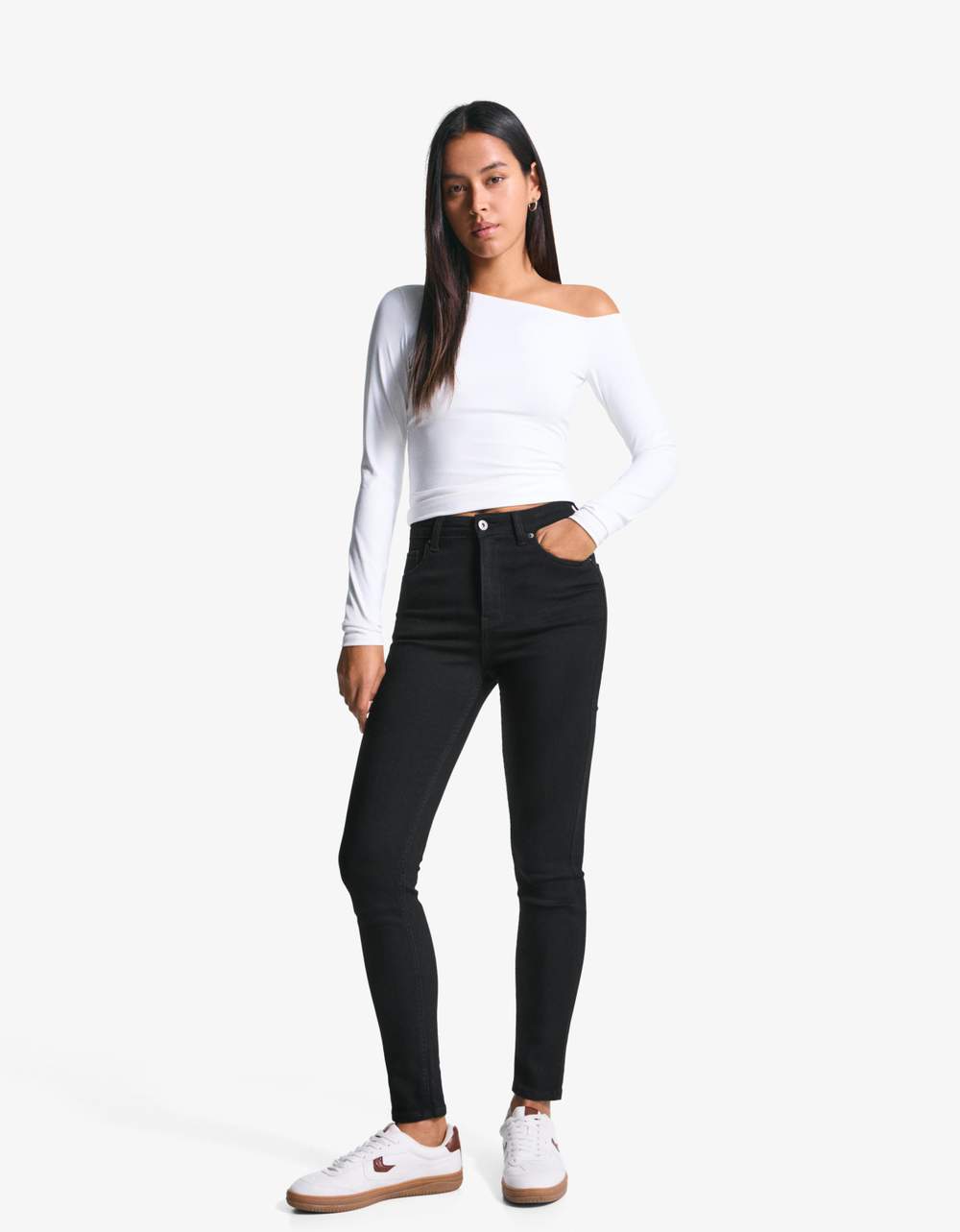 Super high-rise soft skinny jeans — صورة المنتج 5 من 8