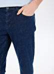 Factory Navy Blue Men's Slim Fit Plain Denim Pants F5SM-PNT 2769 — Product image 19 of 25