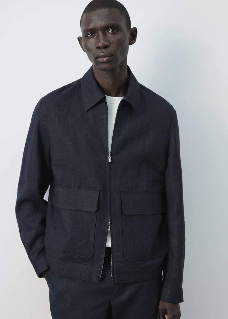 100% linen jacket with pockets — Product image 18 of 30