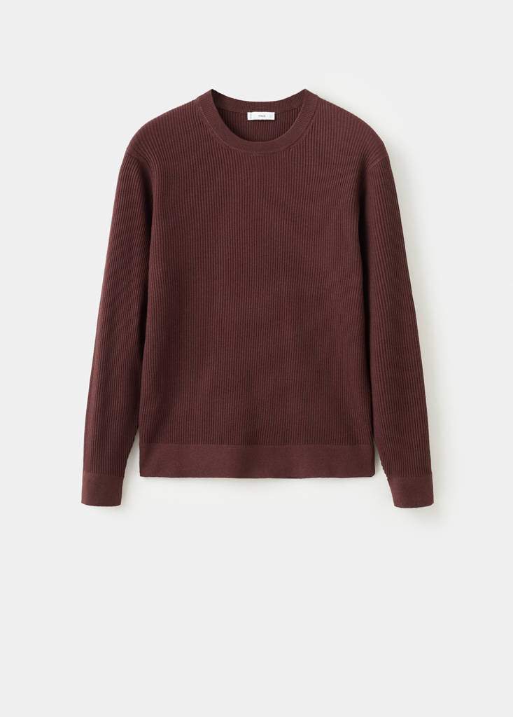 Fine rib-knit cotton sweater — Product image 9 of 30