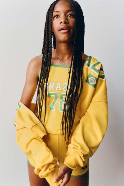 BRAZIL CROPPED LEGGINGS