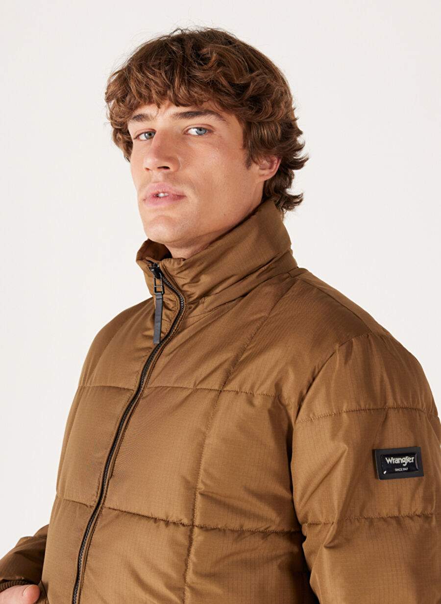 Wrangler Camel Feather Men's Coat W232183211 Supported Jacket — Product image 3 of 6