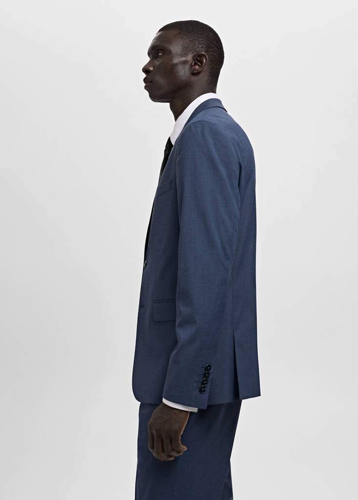 Super slim-fit suit jacket in stretch fabric — Product image 6 of 30