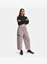Women's UA Unstoppable Fleece Grid Crop Sweatshirt Six 1386492-015 — Product image 11 of 15