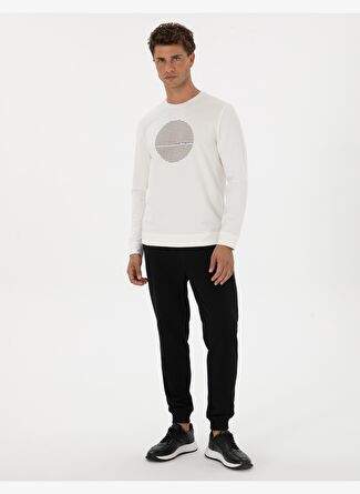 Pierre Cardin Erkek Siyah Slim Fit 3 Iplik Pacas Lastikli Esofman Alt 50317676 Vr046 — Product image 3 of 30