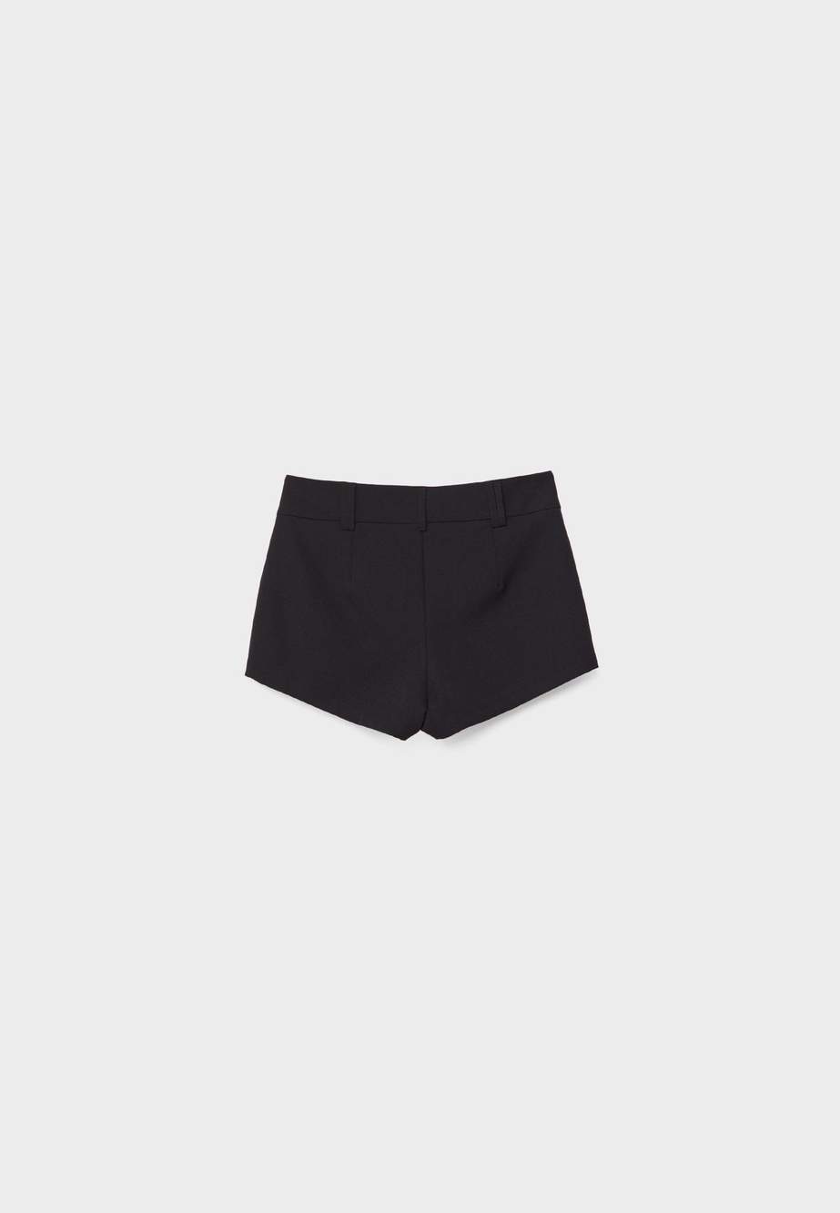 Slim fit tailored mini shorts — Product image 26 of 34
