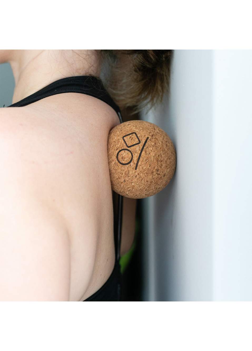 İkili Mantar Yoga Pilates Ve Masaj Topu 6,5 + 8 cm — Product image 3 of 5