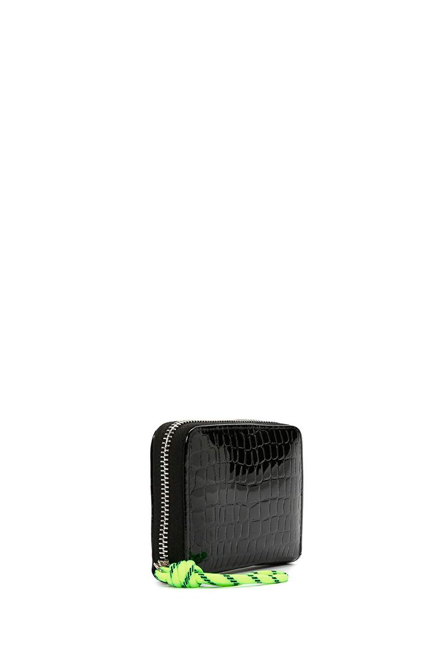 Kadn Black Kroko Patterned Kartlk 000a2d5501e3 — Product image 4 of 8