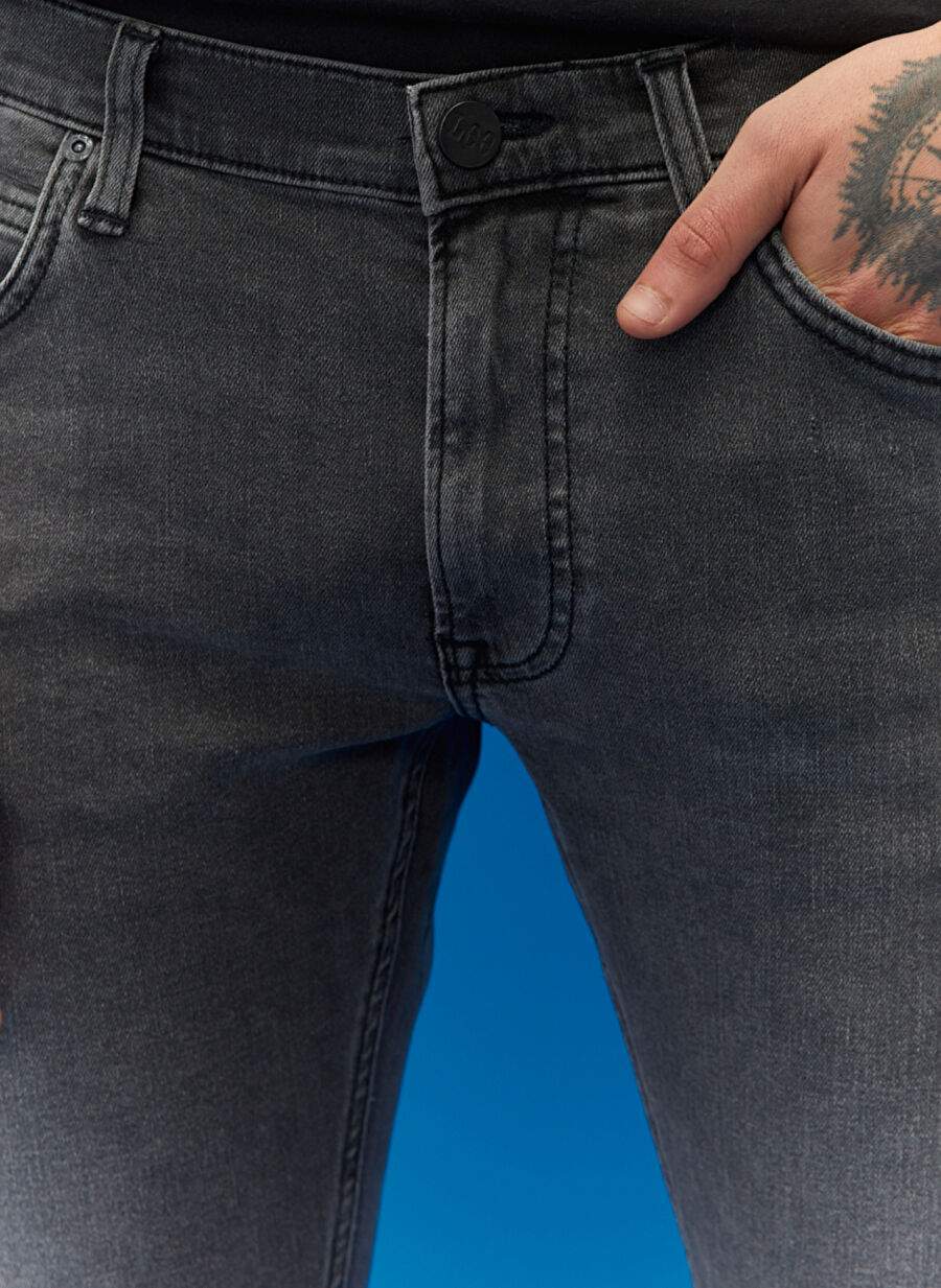 Men's Cotton Denim Pants L211034003_719 LUKE — Product image 4 of 6