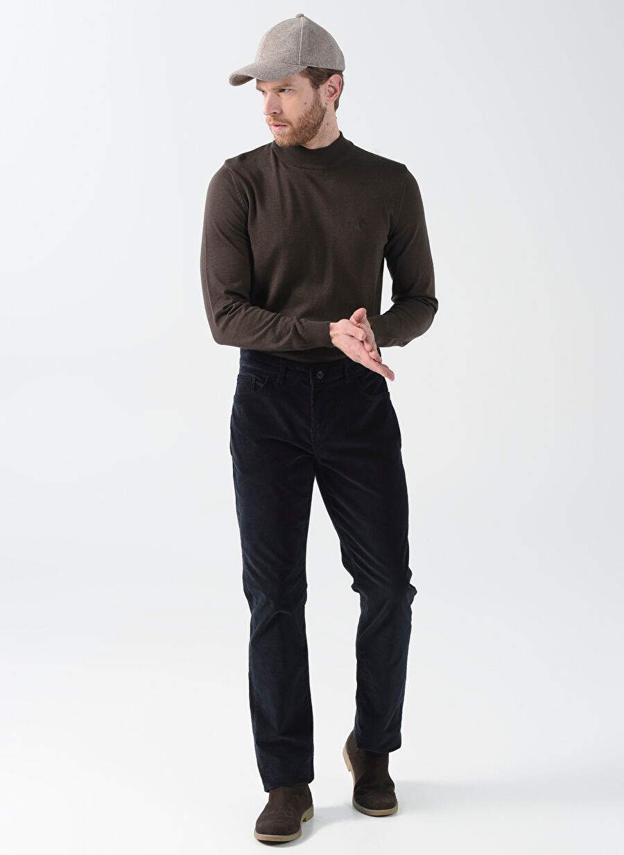 Factory Comfort Navy Blue Men's Regular Fit Chino Pants CM PNT 606 — Product image 15 of 30