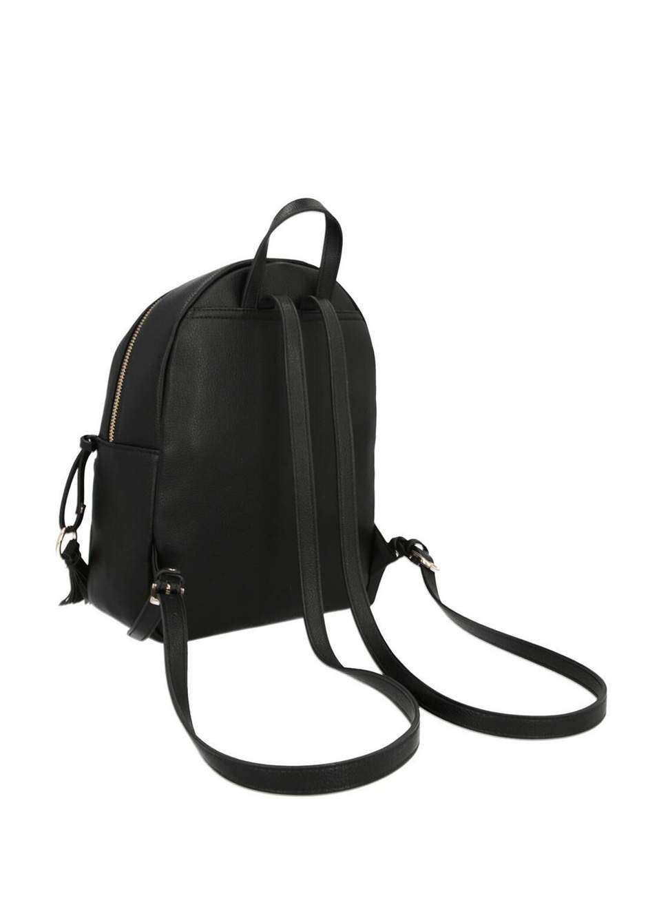 Siyah Charm Detaylı Orta Boy Kadın Sırt Çantası — Product image 3 of 8