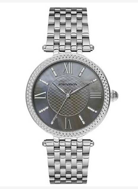ROMANSON Rm8A39Llwwm32W STEEL CASE STEEL BAND WOMEN'S WRISTWATCH