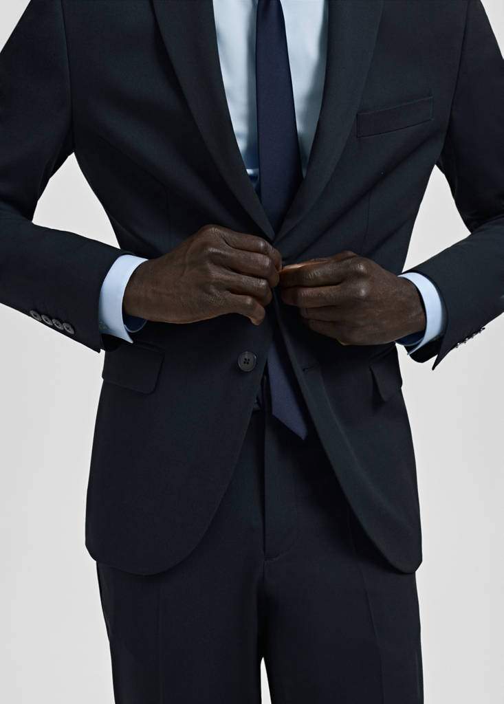 Super slim-fit suit jacket in stretch fabric — Product image 23 of 30