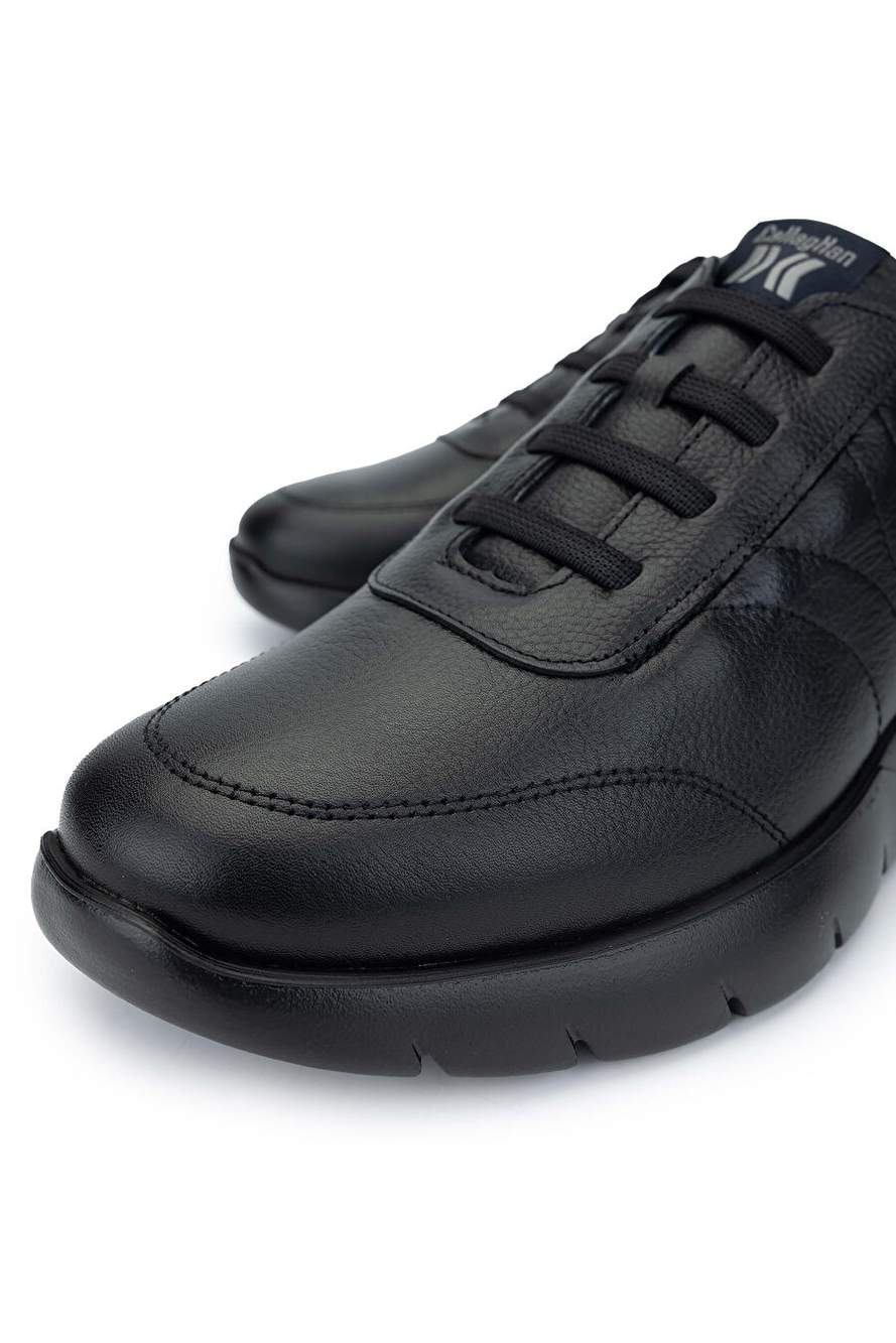 Callaghan Black Male Leather Sneaker 618 45424 Erk Ayk Sk24 25 — Product image 3 of 6