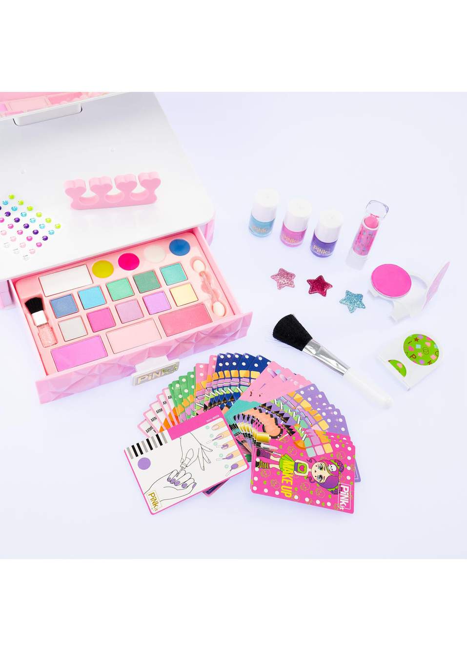 Pink It Smart Vanity Işıklı Sesli Kız Çocuk Makyaj Seti — صورة المنتج 4 من 7