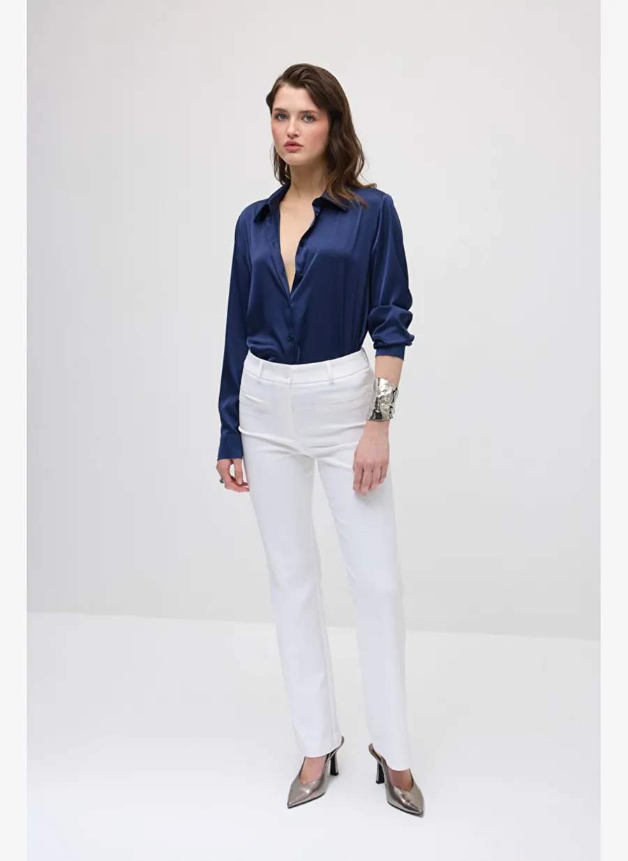 Gusto Sihirli Flare Pantolon - Beyaz — Product image 5 of 8
