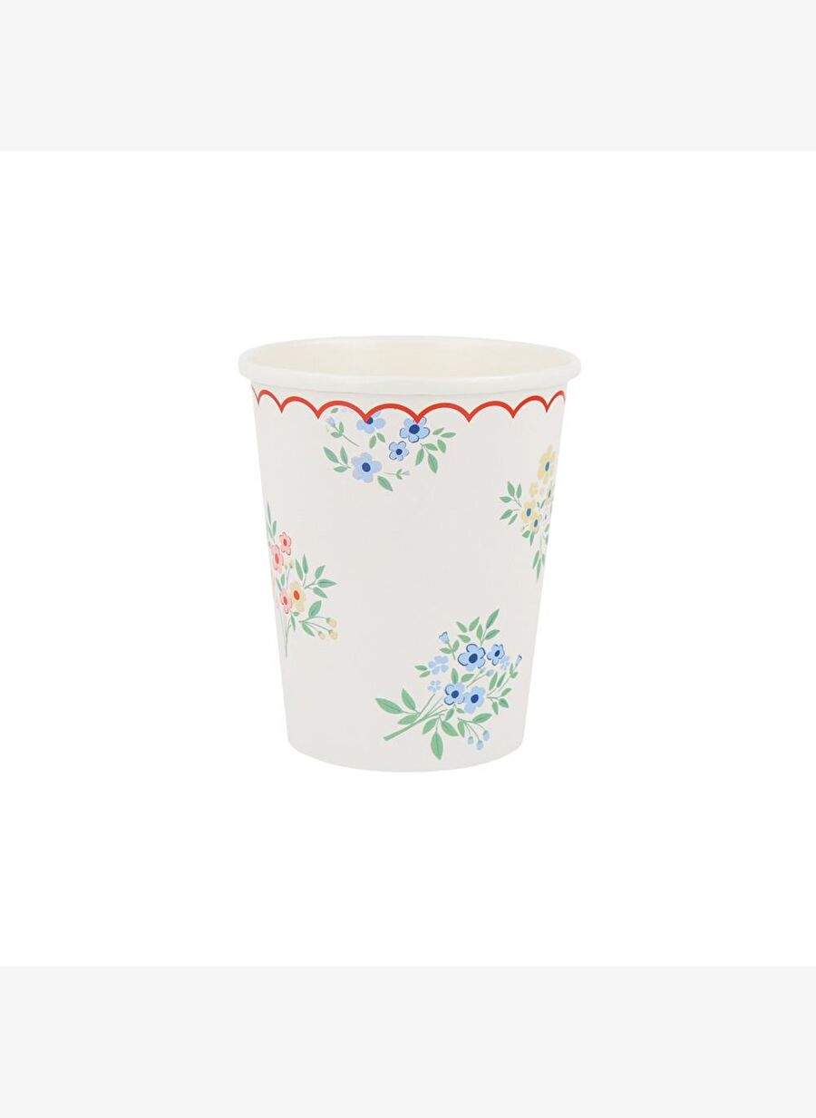 Meri Meri - Ditsy Posy Çiçekli Bardaklar - 8 Adet — Product image 3 of 4