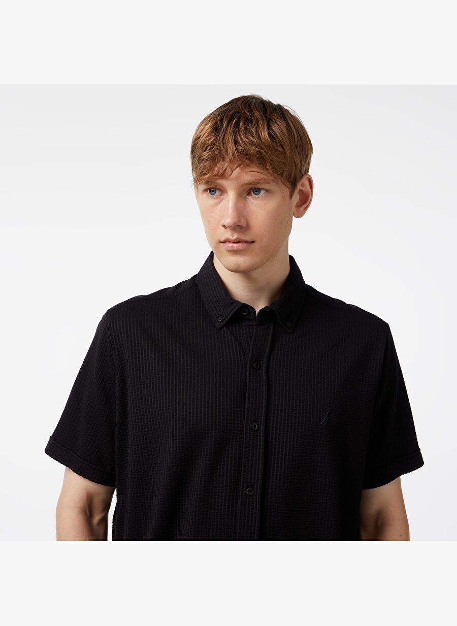 Nautica Erkek Siyah Classic Fit Ksa Kollu Gomlek — Product image 16 of 20