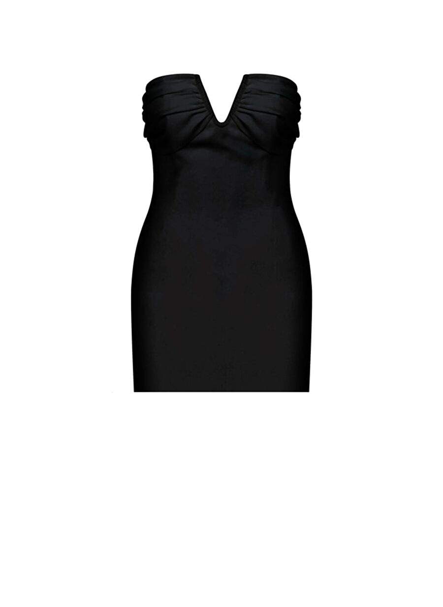 Miora Mini Crepe Dress Black — Product image 6 of 7