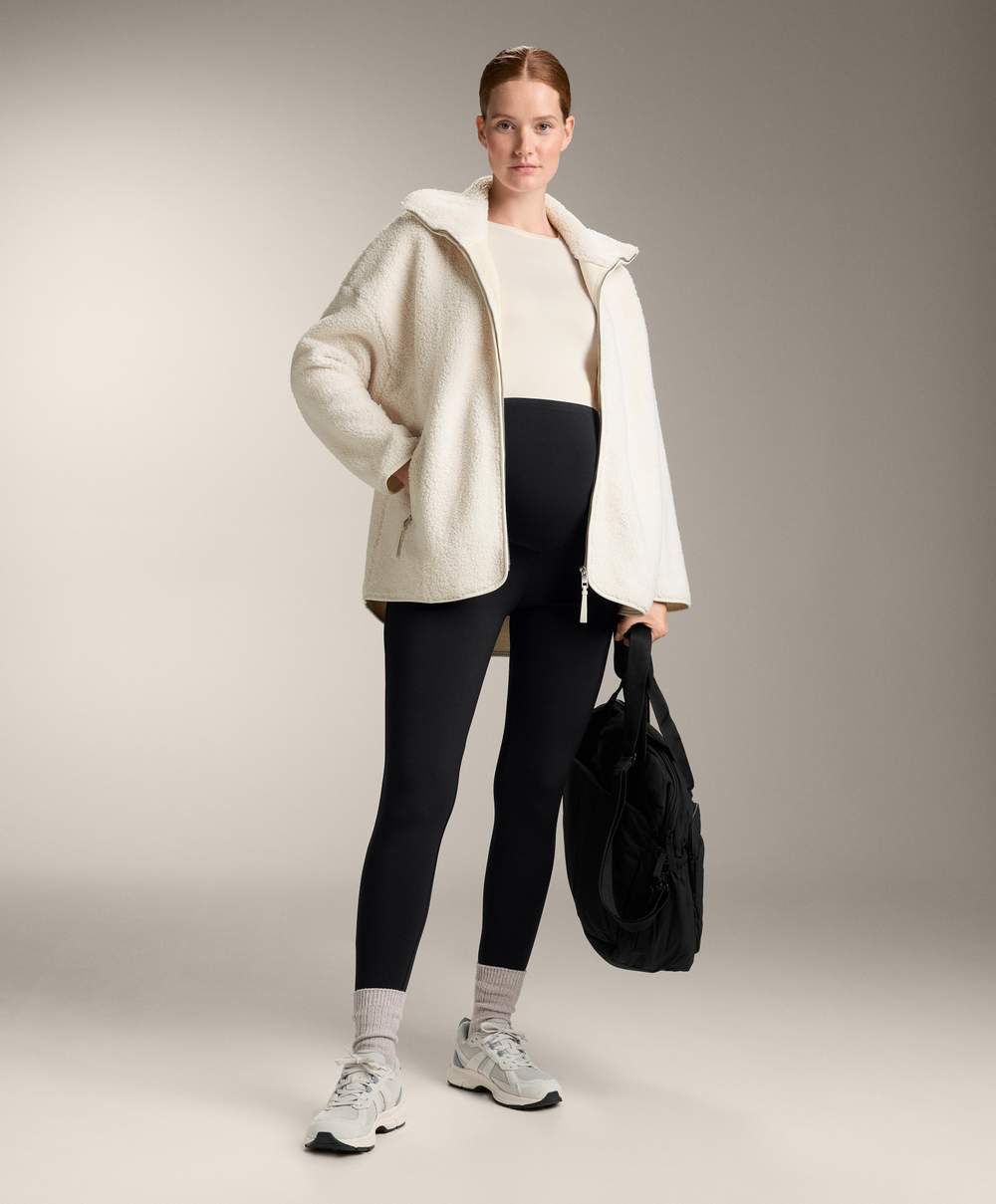 Warm 70cm ankle-length maternity leggings — صورة المنتج 4 من 13