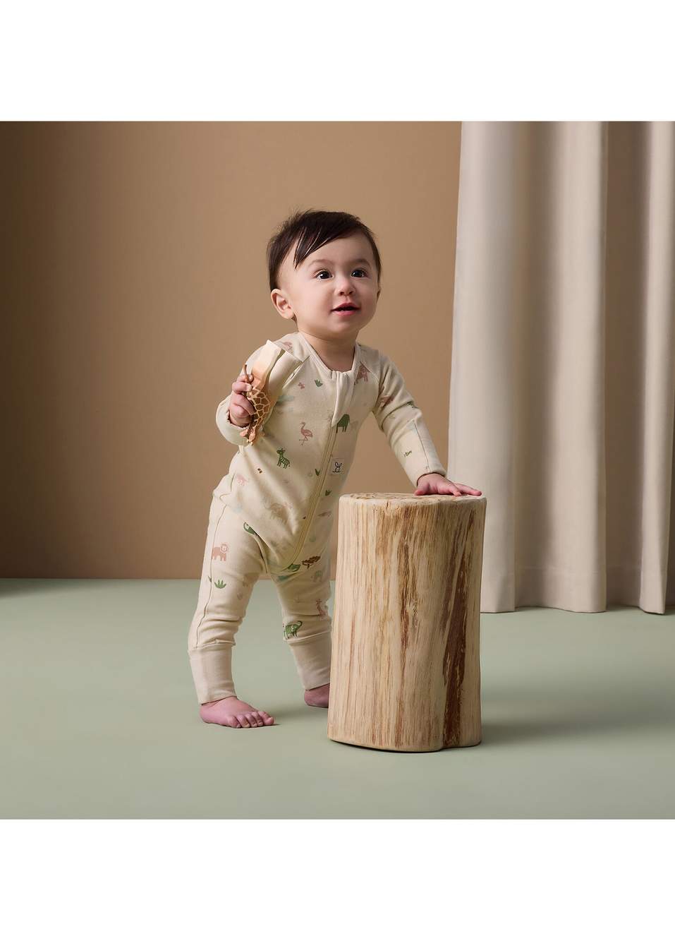 1.0 TOG Organik Pamuklu Pijama Tulum — صورة المنتج 3 من 8