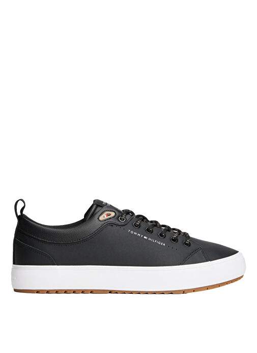 Tommy Hilfiger Black Male Sneaker Th Hi Vulc Core Low Cleat Lth — Product image 4 of 30