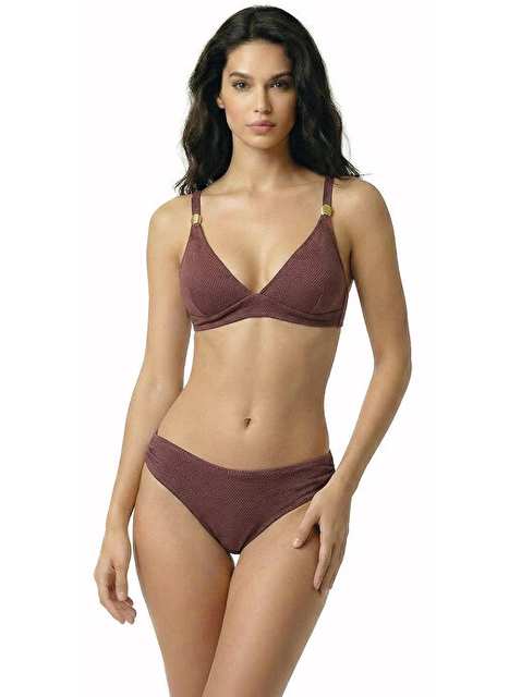 Bellisa Kahverengi Kadın Bikini Takım 261032