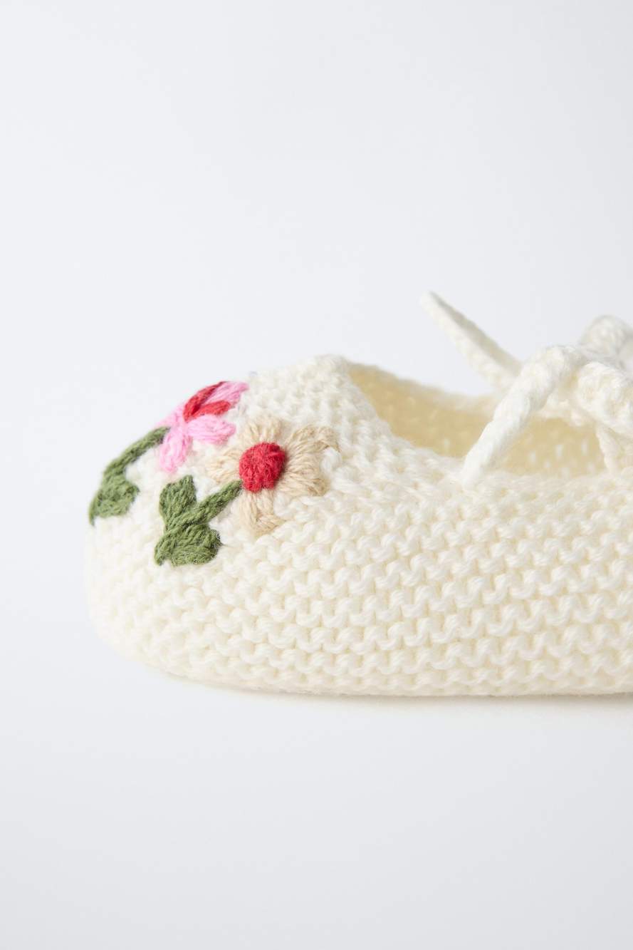 EMBROIDERED FLORAL BOOTIES — Product image 5 of 8