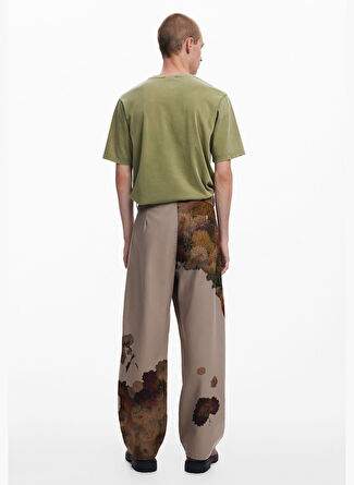 Desigual Haki Erkek Regular Fit T Shirt 25smtk13 Man Knit T Shirt Short Sle — Product image 19 of 20
