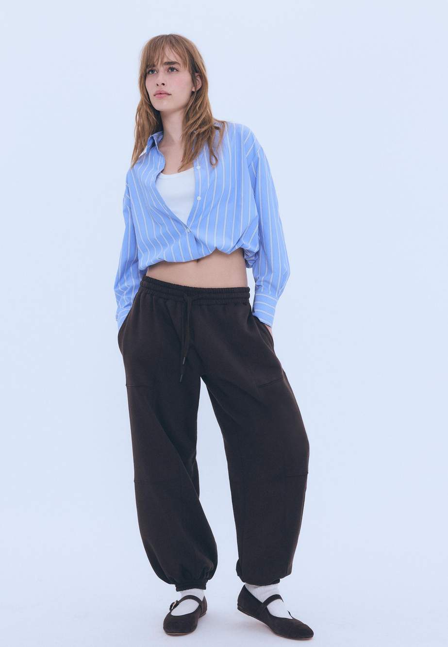 Plush balloon jogger trousers — صورة المنتج 139 من 140