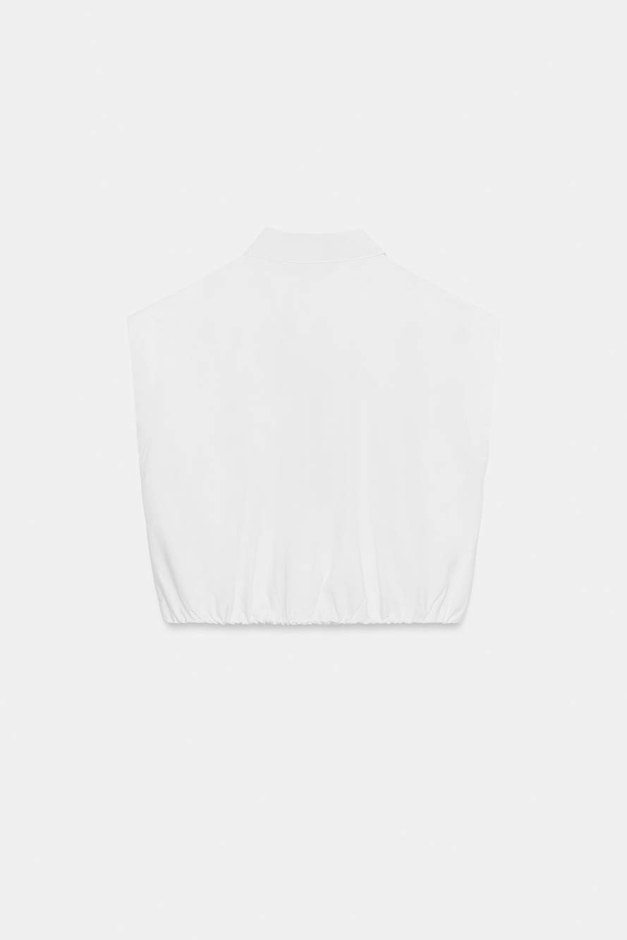 BALLOON CROPPED SHIRT — Product image 7 of 8
