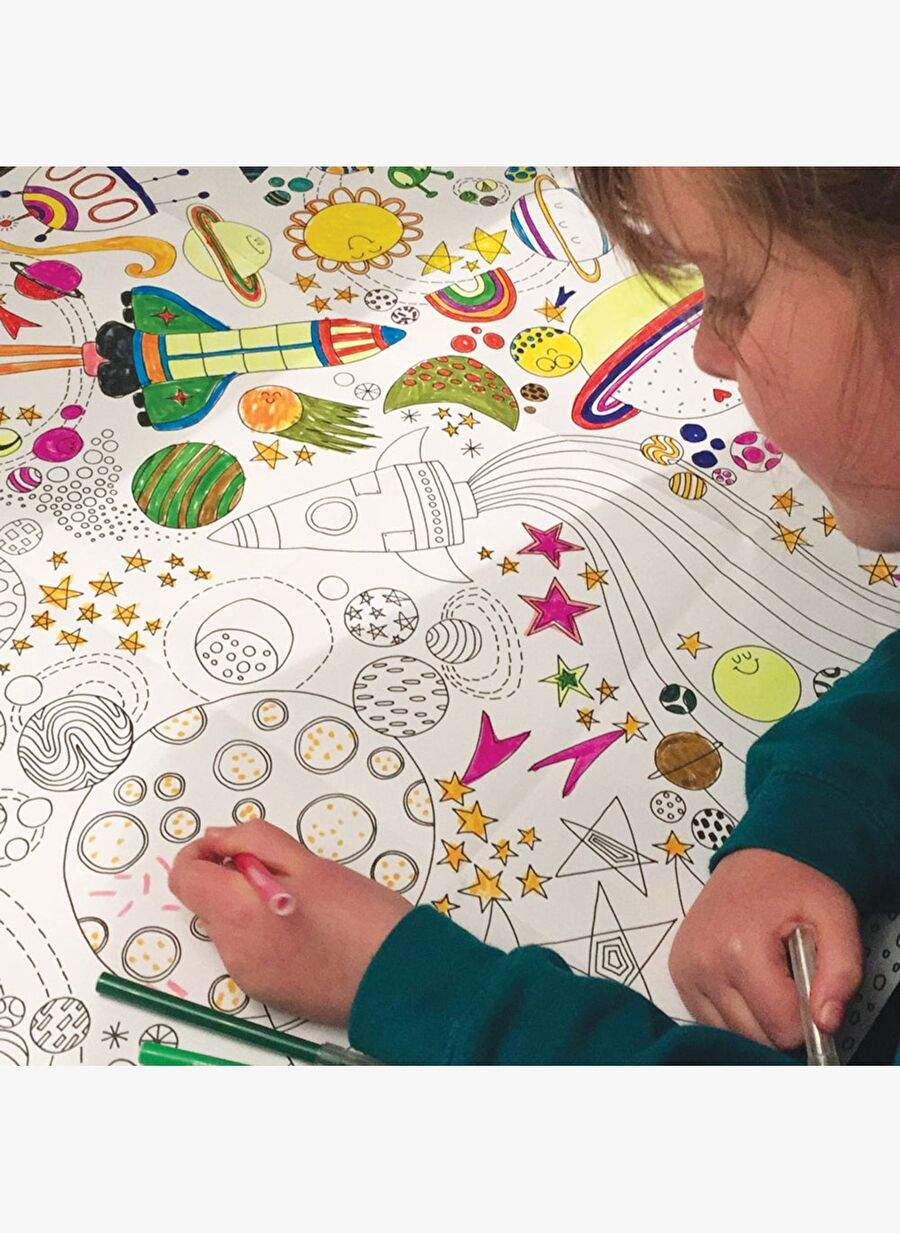 Rachel Ellen - To The Moon Dev Boyama Posterleri — صورة المنتج 3 من 5