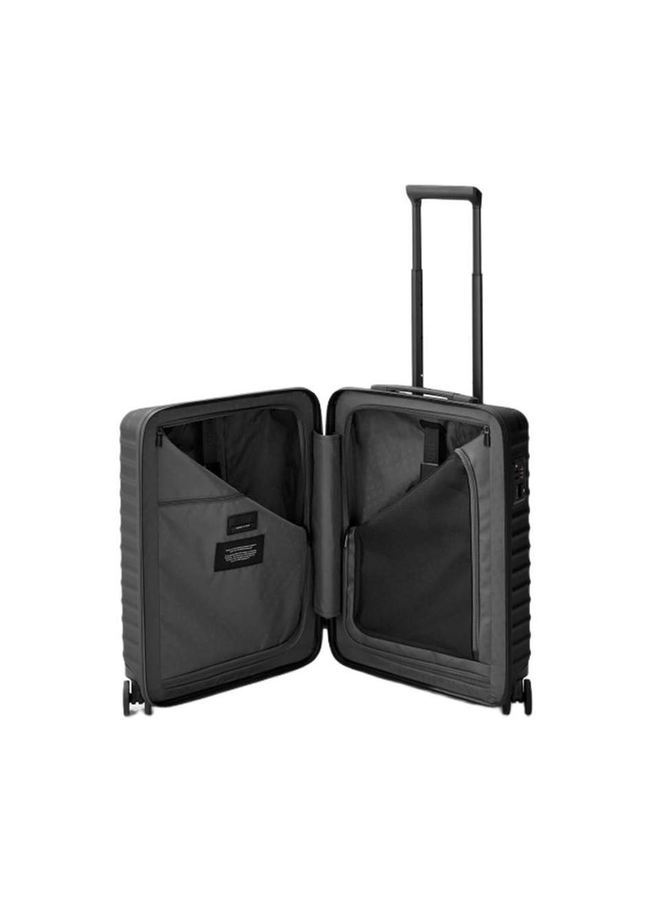 Upgrade 4 Wheel Trolley S23 Black Cabin Size Suitcase — Product image 5 of 5