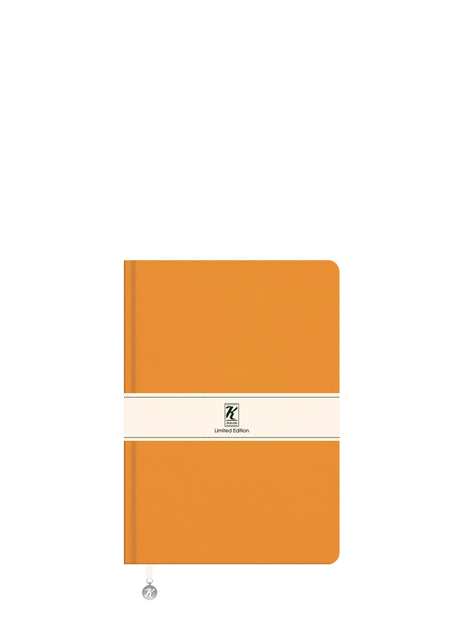 Limited Edition A5 Hardal Termo Deri ve Esnek Kapaklı Çizgili Defter