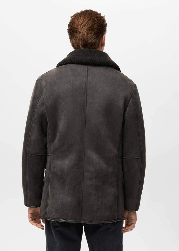 Faux-shearling suede jacket — Product image 9 of 9