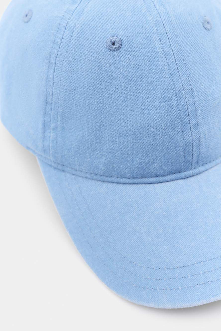 TWILL CAP WITH EMBROIDERED SLOGAN — Product image 3 of 6