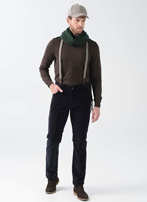 Factory Comfort Navy Blue Men's Regular Fit Chino Pants CM PNT 606 — Product image 6 of 30