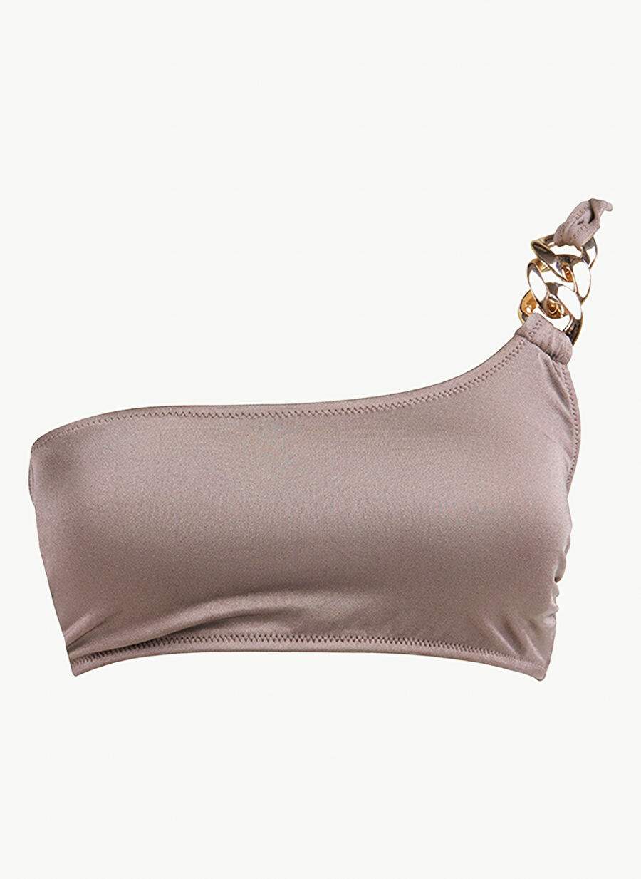Fabrika Vizon Kadın Tek Omuz Bikini Üst 24-LONGA — صورة المنتج 6 من 7