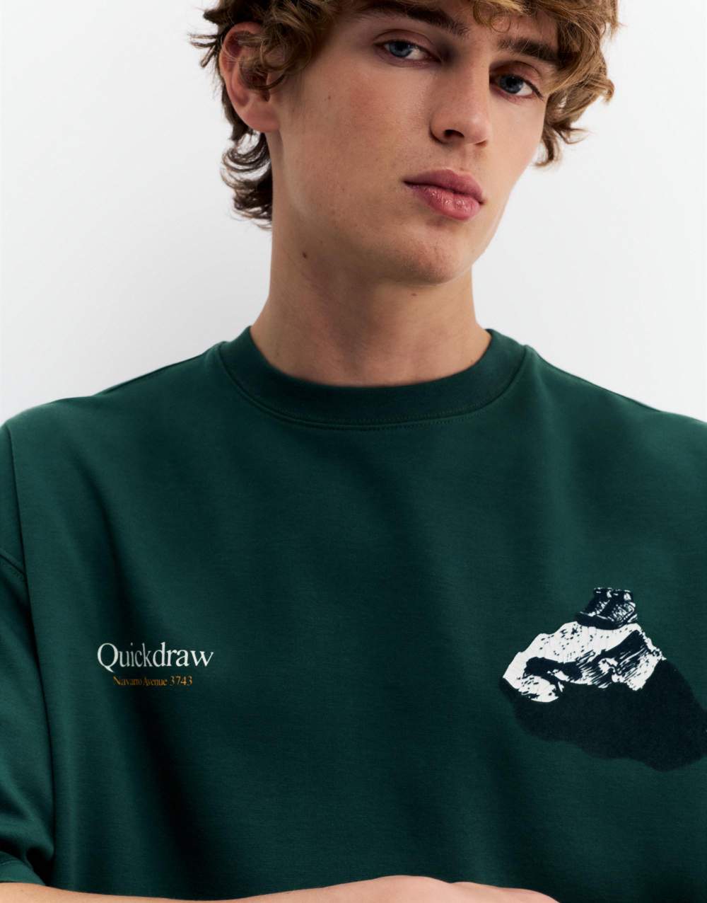 Short sleeve sweatshirt with graphic — Product image 8 of 14