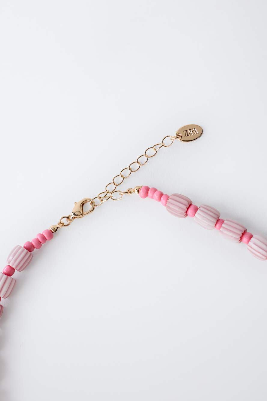HIBISCUS BEAD NECKLACE — Product image 3 of 4