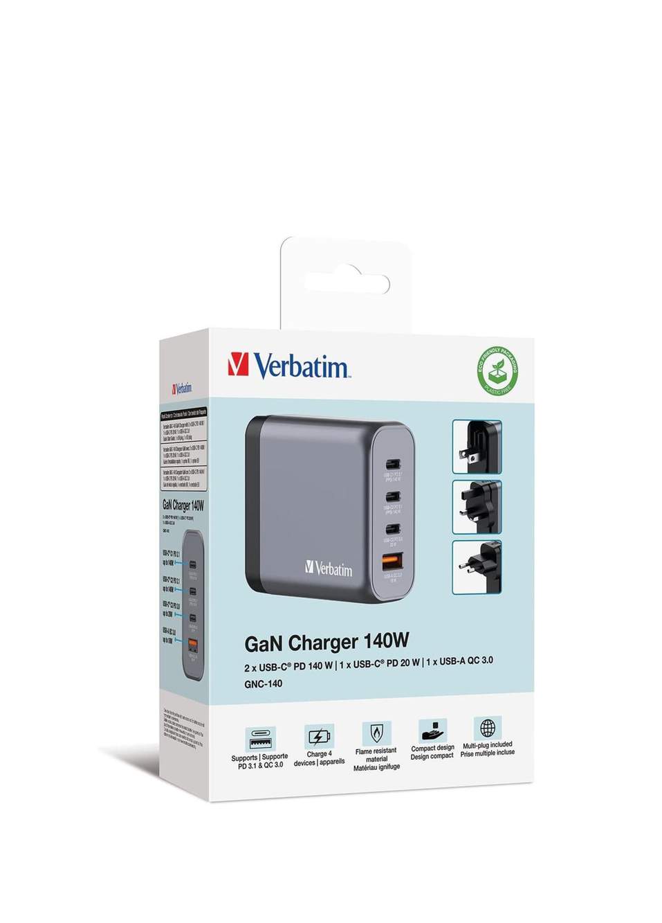 GNC-140 140W GaN Charger Hızlı Şarj Cihazı — صورة المنتج 4 من 4