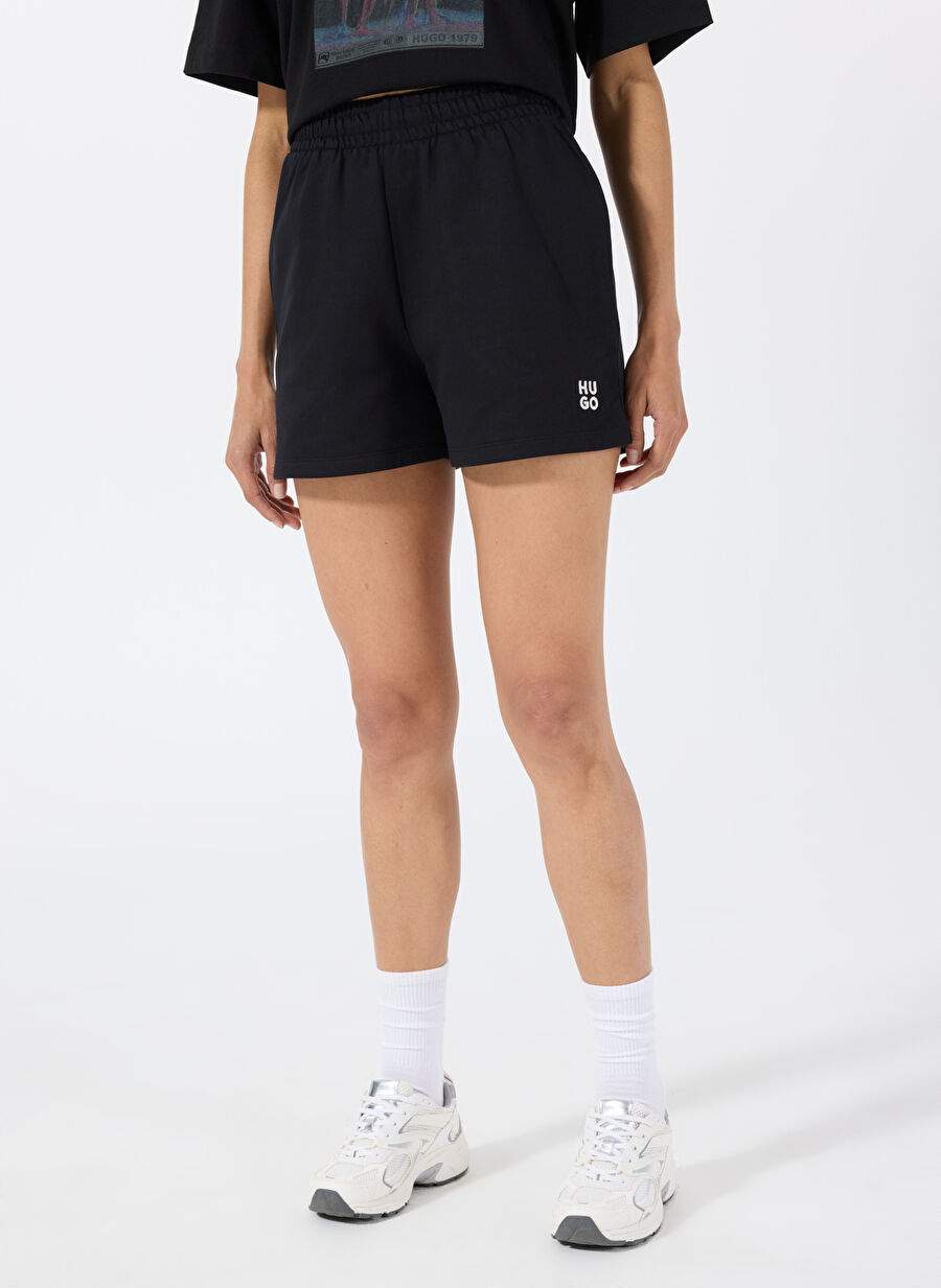 Siyah Kadn 100 Pamuk Sort — صورة المنتج 4 من 8