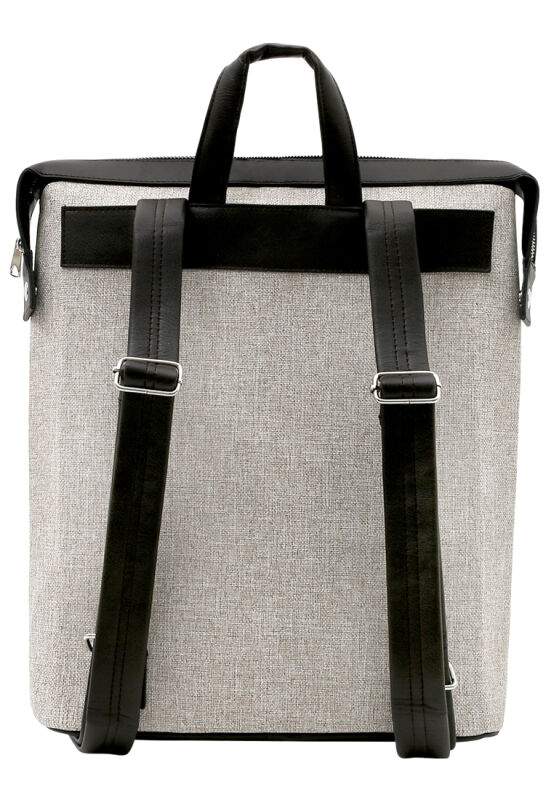 Unisex Vegan Gray Backpack - You're-Despicable Design — Product image 4 of 6