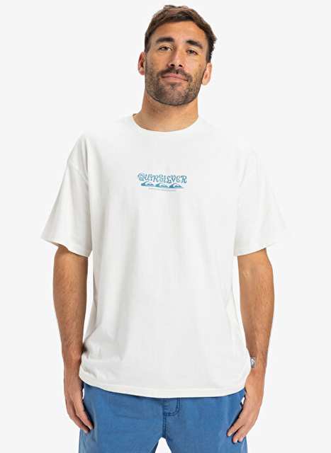 Quiksilver White Hw Tree Connecton Ss Male T Shrt Eqyzt08034