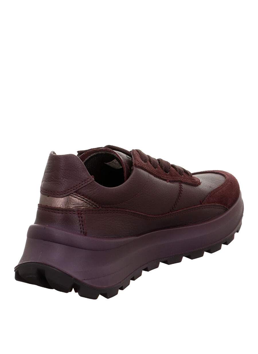Legero Bordo Kadın Süet Sneaker 2-000407-5940 — صورة المنتج 4 من 5